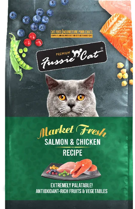 Fussie Cat Market Fresh Salmon Chicken 3.5-lb