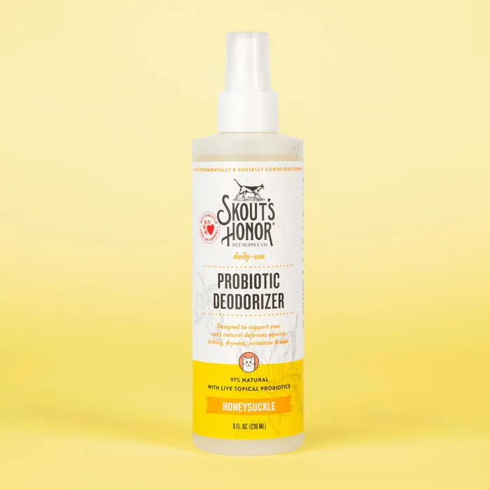 Skout's Honor Cat Deodorizer Honeysuckle 8-oz