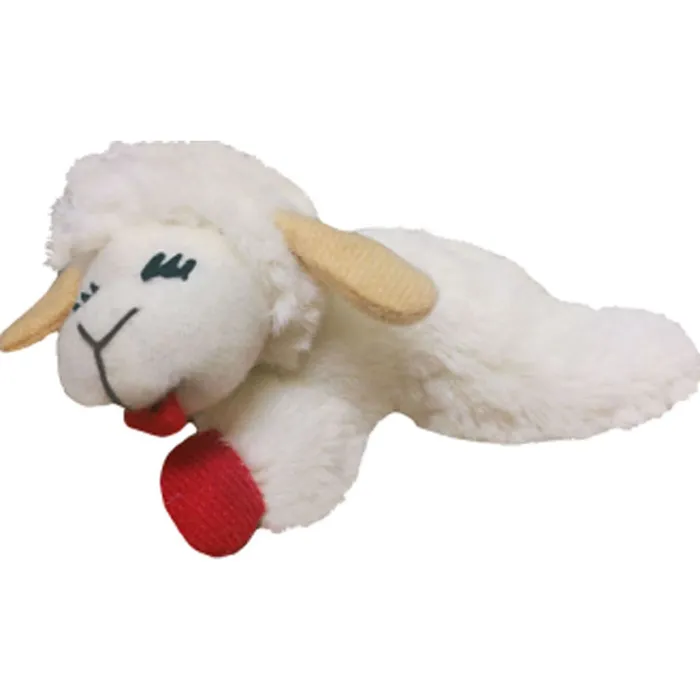 Multipet Catnip Lamb Chop Toy 4"