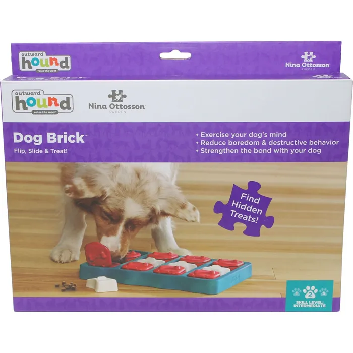 Nina Ottosson Dog Brick Game Level 2 - Blue