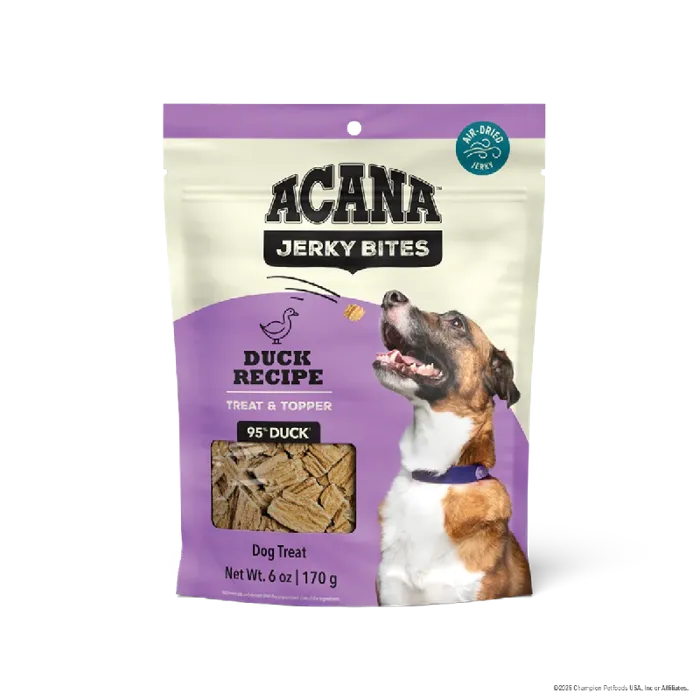 Cpf Acana Treat Jerky Bites Duck 6oz