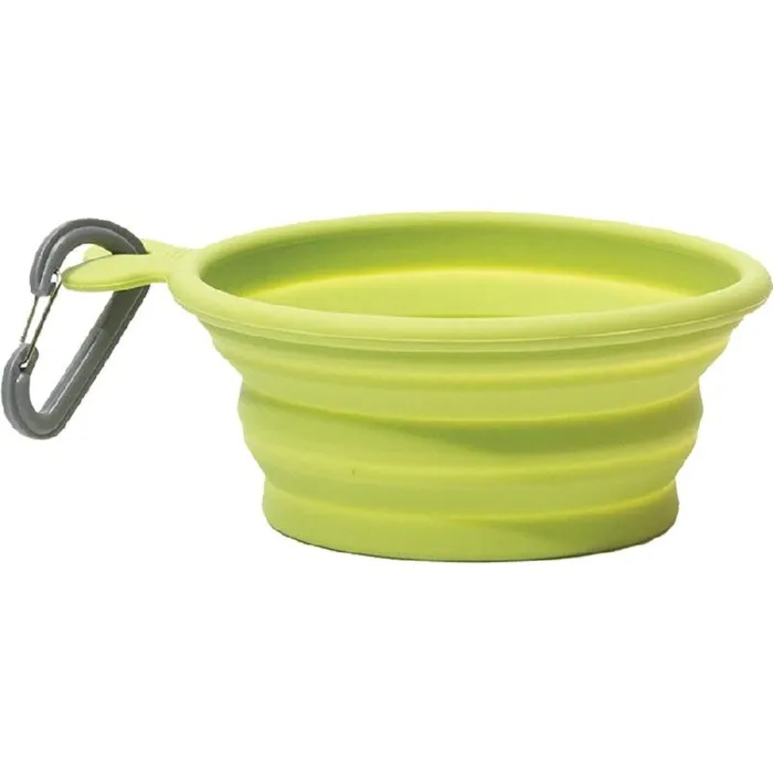Messy Collapsible Bowl Green Medium 3 Cup
