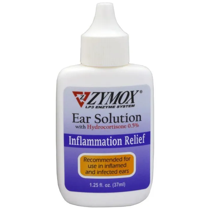 Zymox Ear Care Solution 0.5% Hydrocortisone 1.25oz